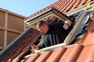 Pose de fenêtres de toit Velux à Amillis